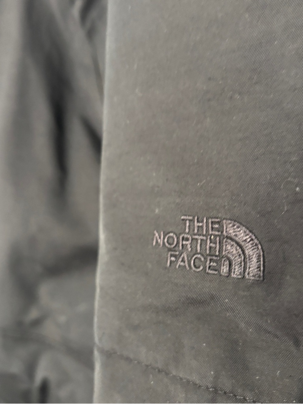 The North Face Women’s Arctic Parka ll Down 550 Size MEDIUM Black Hooded Hyvent - Picture 3 of 14